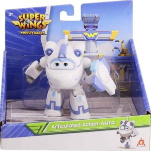 Super Wings Personaggio Astra Articolato con accessori removibili