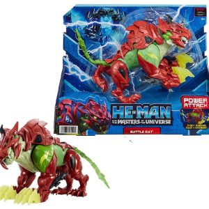 Masters of the Universe – Personaggio Battle Cat Snodato da Collezione, Giocattolo per Bambini 4+ Anni, HDY31