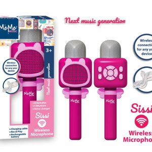 Microfono Karaoke Wireless Sissi pink