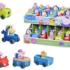 Peppa Pig personaggi con veicolo Sogg. Assortiti vendita singola Little Buggy 8x6cm
