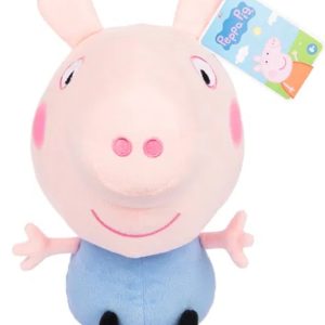 Peppa Pig – Peluche Peppa Qualità Super Morbida (Peppa e George 35 centimetri) sogg. George