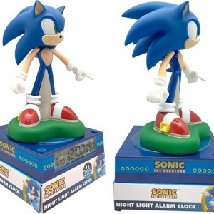 Sonic Statuetta 3D, Lampada nottiurna con sveglia
