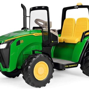 John Deere Dual Force 12v. Trattore biposto da 480 Watt (Disponibie Oprtional Carrellone posteriore)