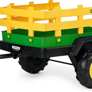 Peg Perego Rimorchio a 2 Ruote, John Deere Stake-Side Trailer
