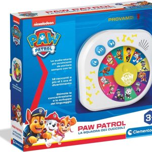 Clementoni Racconta Storie Paw Patrol con Tante Avventure della Squadra dei Cuccioli Paw Patro Lingua Italiano, 17750