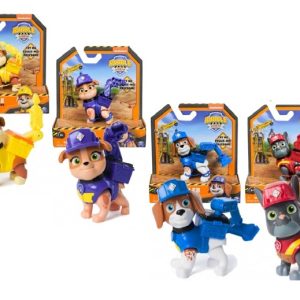 Personaggio Paw Patrol Rubble & Crew Tool Waggers Sogg. Assortiti Mini Figures (Vendita Singola)