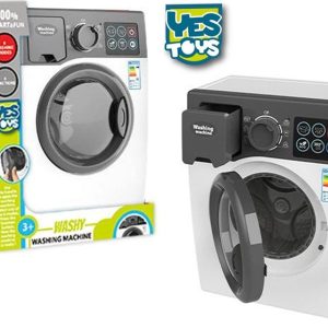 Yes Toys – Lavatrice Washy con cestello girevole luci e suoni 6 Funzioni integrate
