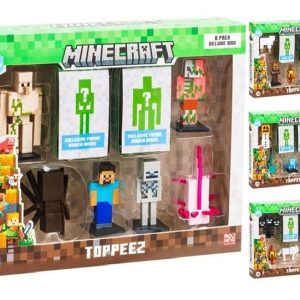 Minecraft 3D Pack con 8 personaggi di cui 2 Nascosti