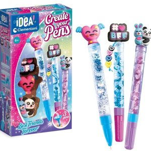 Clementoni idea –  Refill laboratorio delle penne Sogg. Best Frends Forever
