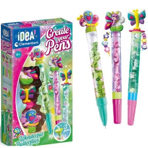 Clementoni idea –  Refill laboratorio delle penne Sogg. Butterfly
