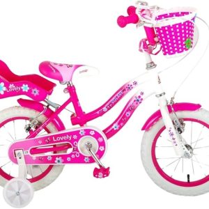 Bici Bimba Lovely mis.12″ da 35 anni Colore RosaBianco