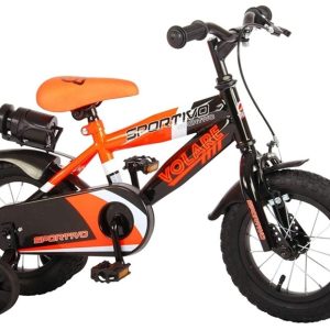 Bici Mtb Sportiva Volare Mis.12″ Colore ArancioNero