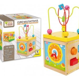Fatto in legno – Cubo con labirinto