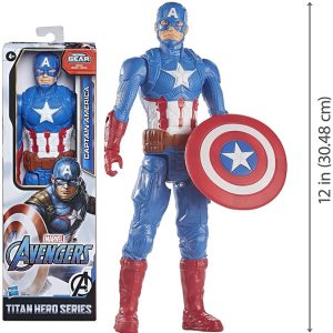 Avengers Captain America di Hasbro Marvel Avengers (Action figure 30 cm Titan Hero Series