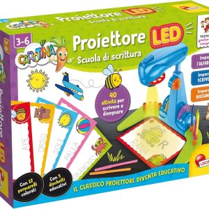 Lisciani Giochi – Carotina Proiettore scuola di lettura e scrittura