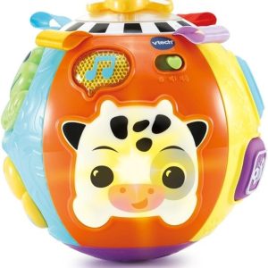 VTech Baby Palla delle Scoperte, Palla Interattiva con Sensore di Movimento, Gioco Educativo Bambino per Sviluppo Sensoriale, Palla Prime Scoperte, Lingua Italiana, Batterie Incluse, 6-36 Mesi
