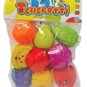 Tenerotti Ortaggi e frutta gommosa con suono sogg. Dinosauri pz.9
