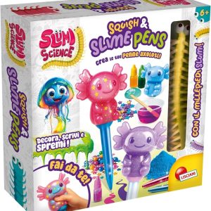Lisciani Giochi- Slumi Science Squish And Slime pens, 113989