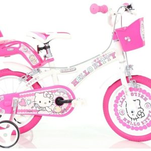 Dino Bicicletta 16″ Hello Kitty Colore Pink, White