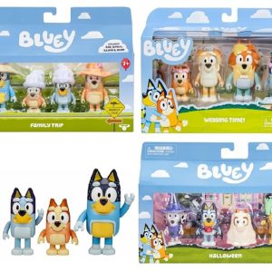 Bluey Scatole con 4 Personaggi Assortiti in 4 assortimenti diversi