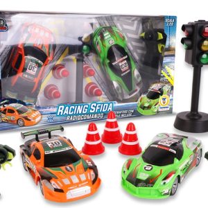 T-Control – Auto Sportive Racing Sfida con semaforo, 2 auto R|c da Gran Turismo 1 con radiocomando