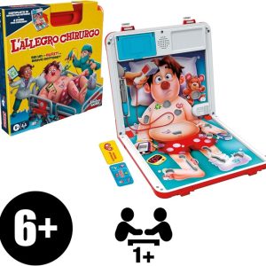 Allegro Chirurgo Gioco da Tavolo – Include Valigetta Tutto in Uno, per 1 o Più Giocatori