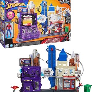 Hasbro Marvel Spider-Man, VenomVersus, playset Oscillando in Città