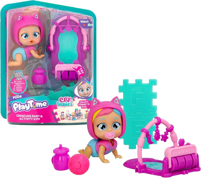 Cry Babies Play Time Millie Bambola da Collezione Day Care - immagine 2