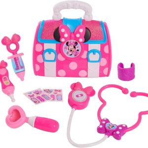 Just Play Minnie Mouse Borsa Piccola Dottoressa con vari accessori medici con 9 pezzi