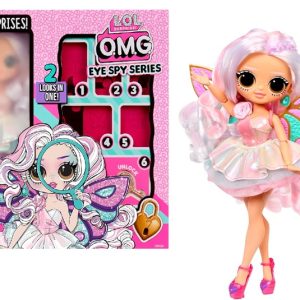 L.O.L. Surprise! OMG Eye Spy Series – Fairy – Include 1 Bambola, Abiti e Accessori, Risolvi gli Indizi e Sblocca le Sorprese