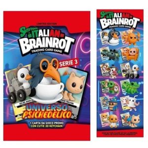 Skifidol – Italian Brainrot Personaggi 3D con gancio  portachiavi Serie 3 Universo Psichedelico