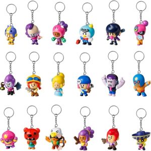 Brawl Stars  personaggi assortiti  Portachiavi BRW8012 taglia unica