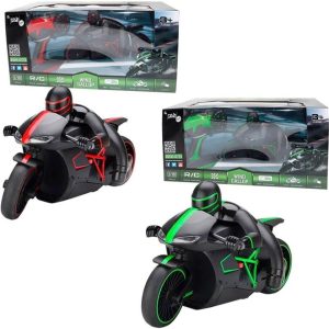 Tachan – Moto da corsa Scala 1:18, Funzionamento Rc, 2 Col.in assortimento design molto sportivo e grande velocità e potenza