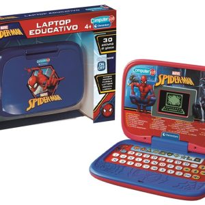 Clementoni – Computer Kid Spiderman Laptop Educativo Bambini 4+Anni, Giochi e  varie attività Didattiche – 16057
