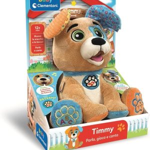 Baby Clementoni – Timmy Parla Gioca e Canta Cagnolino Interattivo 12Mesi+