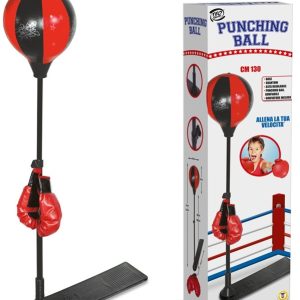 Play-Out – Punching Ball Con Base con guantoni
