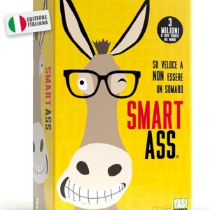 Yas Games – Smart Ass – L’Unico in Italiano – Party Game da 2 a 6 Giocatori dai 12 anni in su