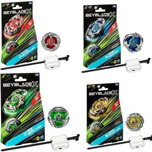Hasbro Beyblade X Starter Pack Top Include trottola con un lanciatore. – Modelli assortiti