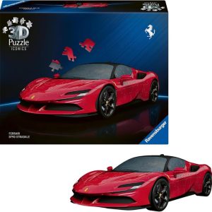 Ravensburger Ferrari Sf90 Stradale  –  163 PZ – Puzzle 3D Veicoli