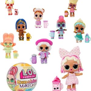 LOL Surprise Sunshine Makeover Bambola con 8 Sorprese. Cambio di colore UV e Accessori