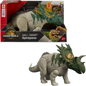Mattel Jurassic World La Rinascita – Spiclypeus Ruggito Selvaggio, JGB89
