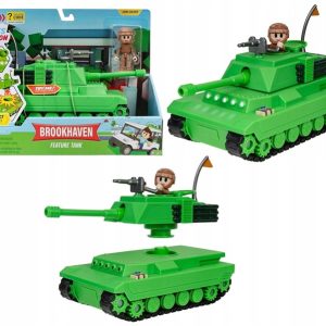 Brookhaven Veicolo Carro Armato con action figure leggera e snodabile e codice di gioco