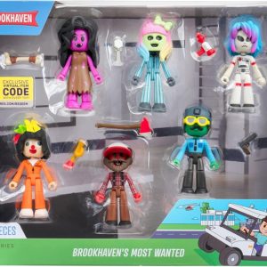 Brookhaven – Dev Series pack 6 figurines Brookhaven: Brookhaven’s Most Wanted Wave 2