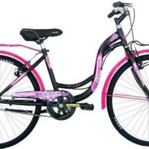 City Bike Taylor 24″ S/c V-Bake Colore Nero Fuxia