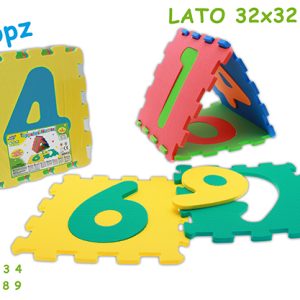 Tenerotti Tappetini Puzzle 5 pz. numeri