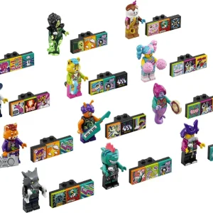 Serie completa Minifigure  Bandmates 43101