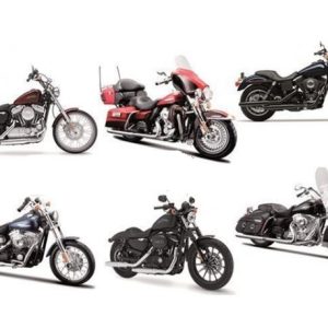 Motomodelli scala 1:12 Hrley Davidson
Assortiti