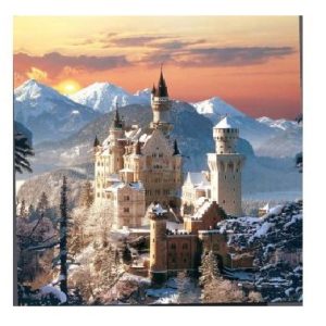 Clementoni 31925 – Puzzle Collezione Alta Qualità Neuschwanstein, 1500 Pezzi