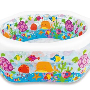 Intex 56493 Piscina Aquarium, Esagonale, 191 x 178 x 61 cm