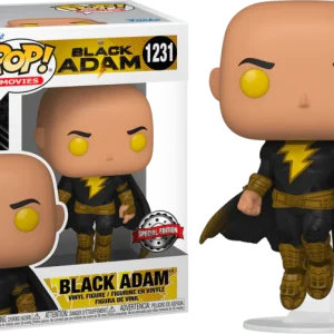 Black Adam POP! Movies Vinyl Figure Black Adam Flying Glow in the Dark Limited 9 cm